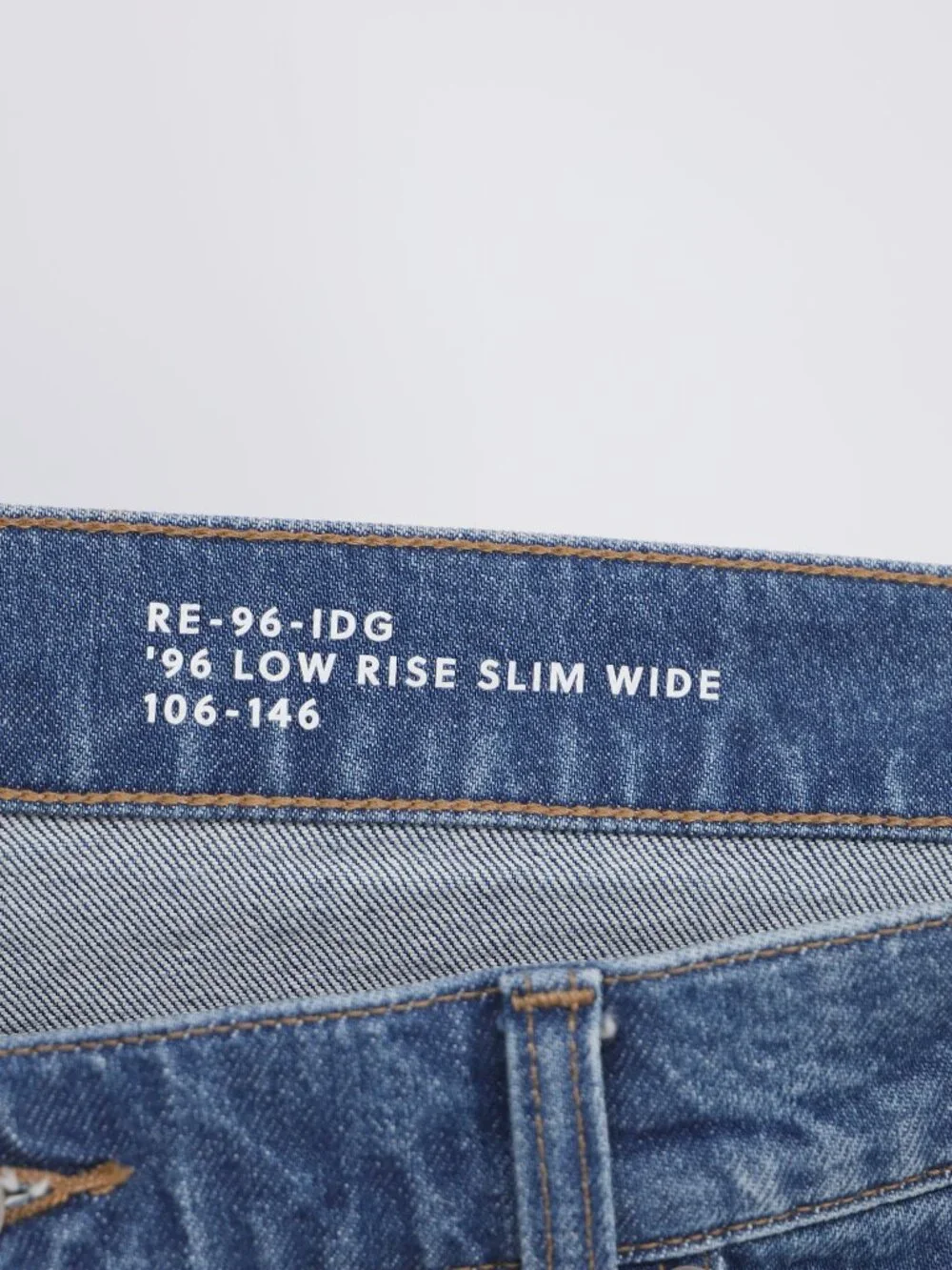 J.CREW 1996 Low Rise Slim Wide Leg Jeans Size 32P